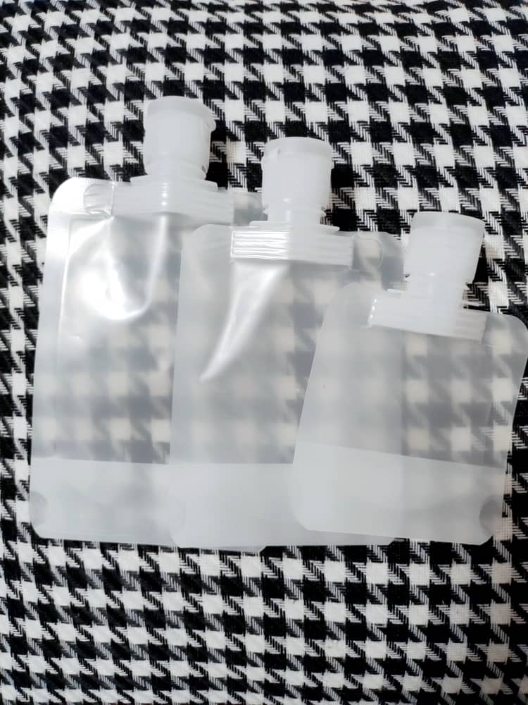 Refillable Leak Proof Pouches