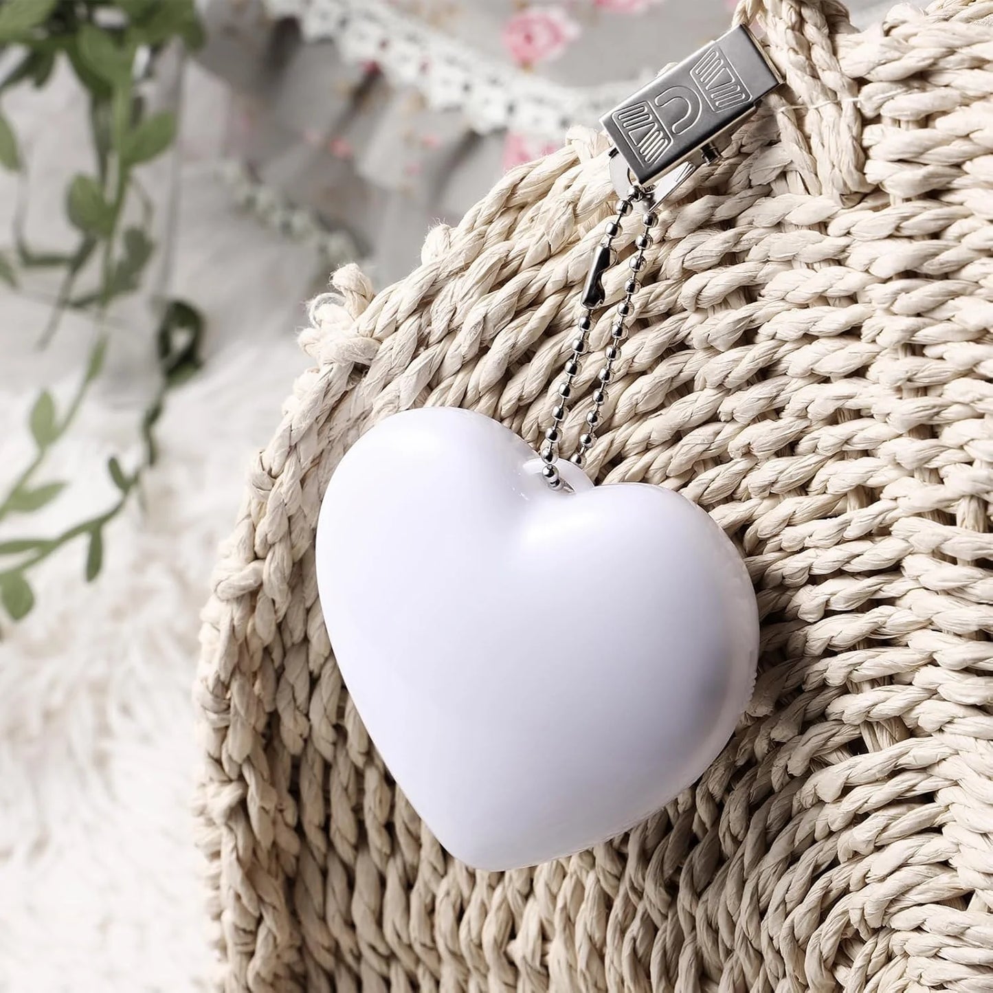 Rechargeable Heart Shape Purse Light