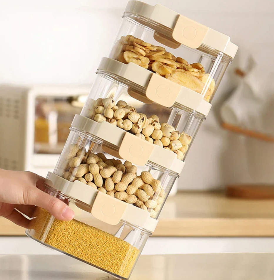 Silicone Stretchable Storage Jar