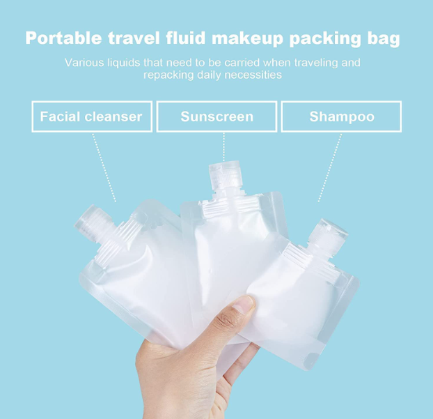 Refillable Leak Proof Pouches