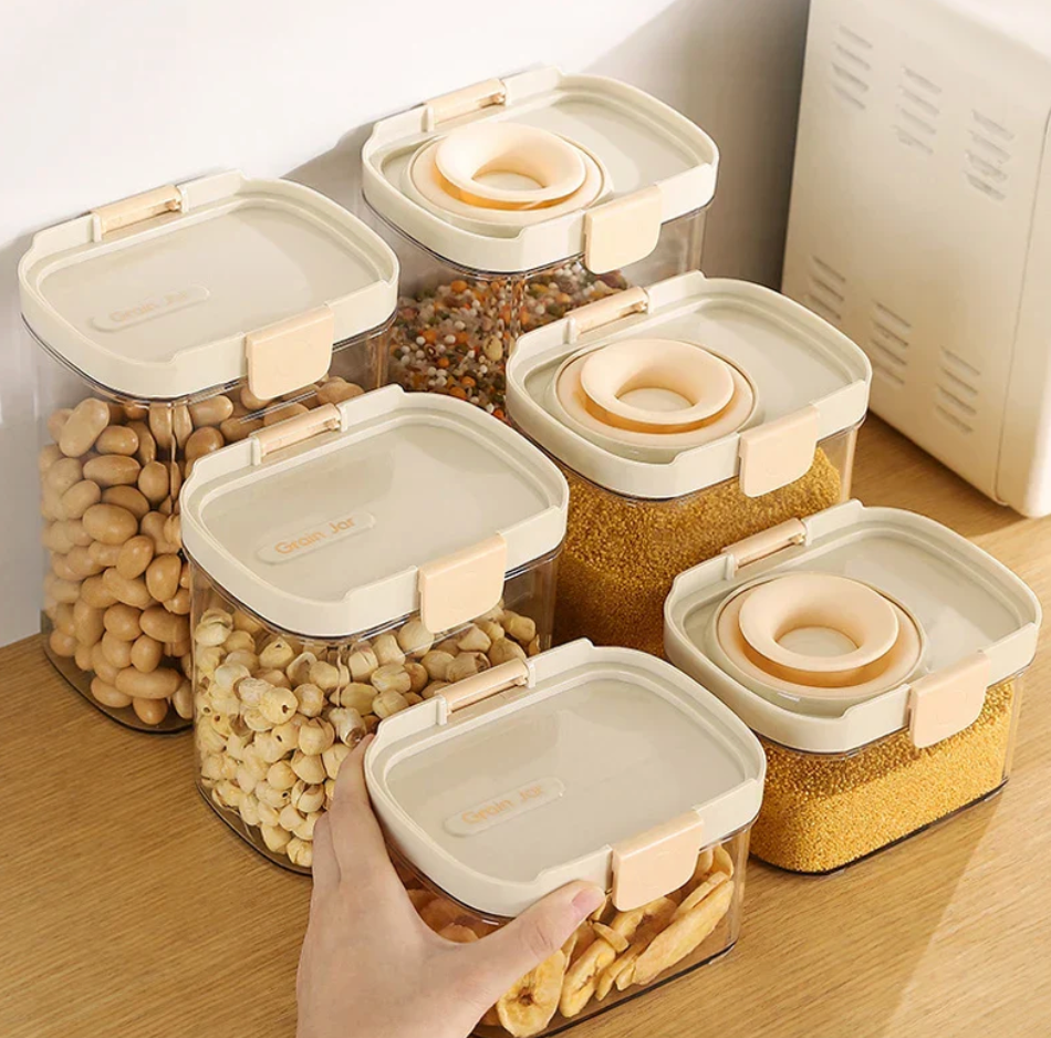 Silicone Stretchable Storage Jar